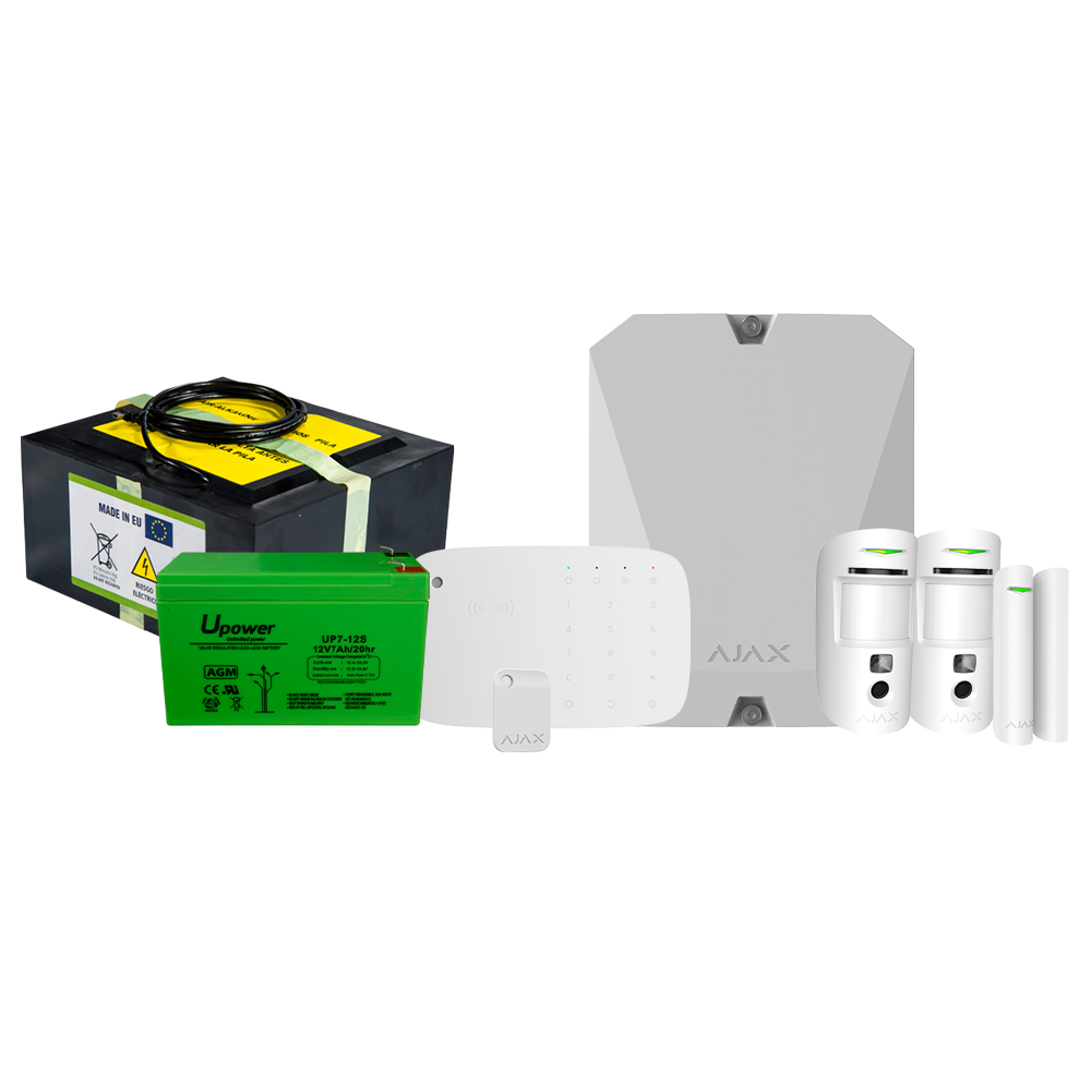 AJ-HUBBP-KIT6-AM-BATT-W