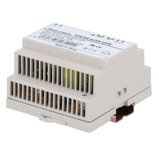 [DC12V3A-DIN-UPS-P] DC12V3A-DIN-UPS-P