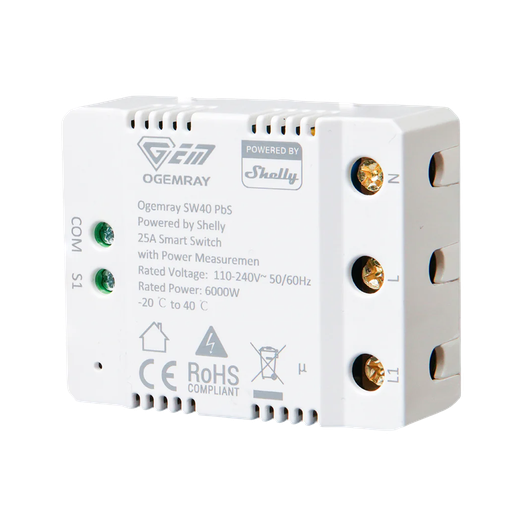 [SH-OG-SMART-RELAY-25A] SH-OG-SMART-RELAY-25A