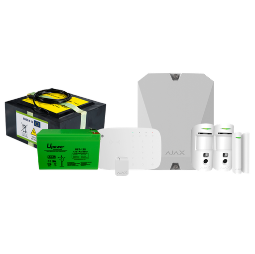 [AJ-HUBBP-KIT6-AM-BATT-W] AJ-HUBBP-KIT6-AM-BATT-W