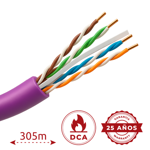 [UTP6-305-BC-LSZH-Dca-PU] UTP6-305-BC-LSZH-Dca-PU