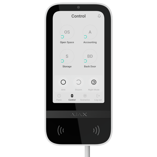[FIBRA-KEYPADTOUCHSCREEN-W] FIBRA-KEYPADTOUCHSCREEN-W